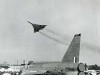 English Electric Lightning F.2 XN733 with Concorde flying by, Farnbrough Sept. 1971