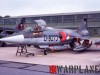 Lockheed F-104G Starfighter D-8273 KLu with Orpheus pod