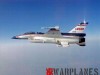 General Dynamics F-16B no. 86-048 VLSTA flying testbed for Lockheed-Martin JSF flight control software