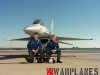 General Dynamics F-16C with General Dynamics test pilots Kevin Dwyer (l) and Bland Smith (r) (1988)