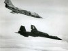 Lockheed SR-71 Blackbird 06935 in formation with F-104 '811' NASA