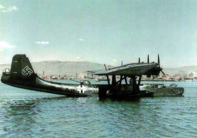 Rare colour shot of the Do-24 during its operational wartime career at the Luftwaffe