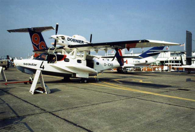 The Second Seastar, photographed in June 1989 at the Salon Aeronatique, Le Bourget