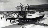 The Loire 102 on its beaching trolley (Collection Franz Selinger, Ulm)