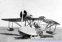 The Potez 452 showing how the wings could be folded.