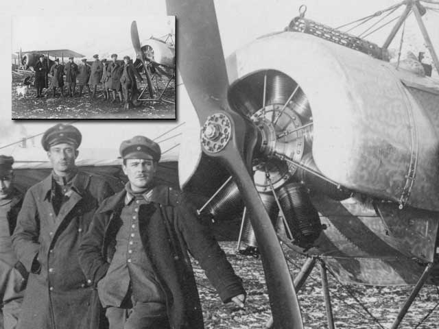 Fokker Eindecker cowling detail