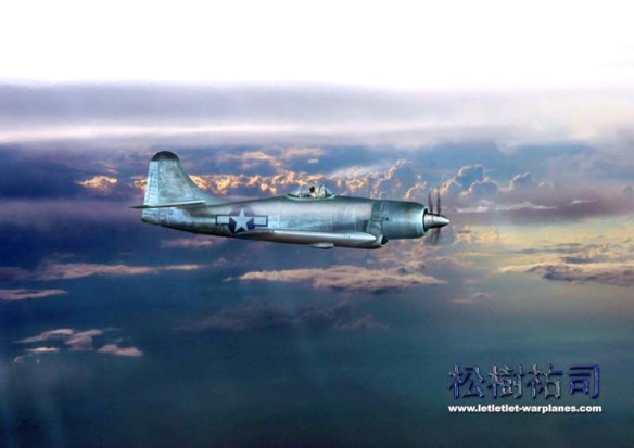 Boeing last fighter in flight- digital art
