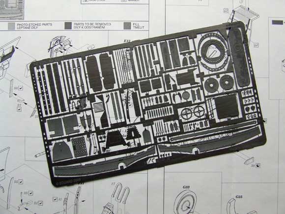 Eduard Bf109E 1/32 detail set