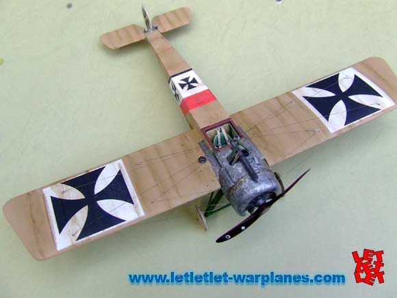 Fokker Eindecker scale model from Eduard in 1/48 scale