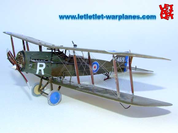 Bristol Fighter scale model