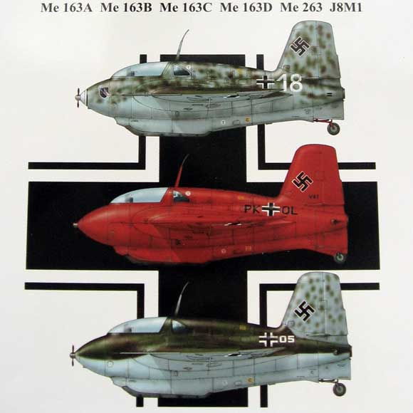 Messerschmitt Me-163 Komet  Ace Publication – Serie Pod Lupa number 14
