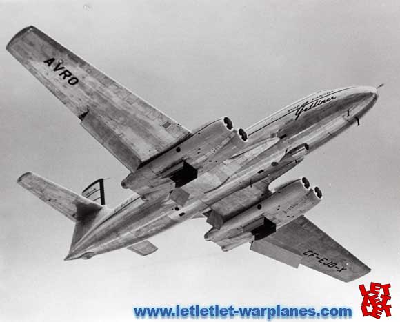 avro c102 jetliner