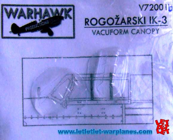 Rogozarski IK-3 canopy