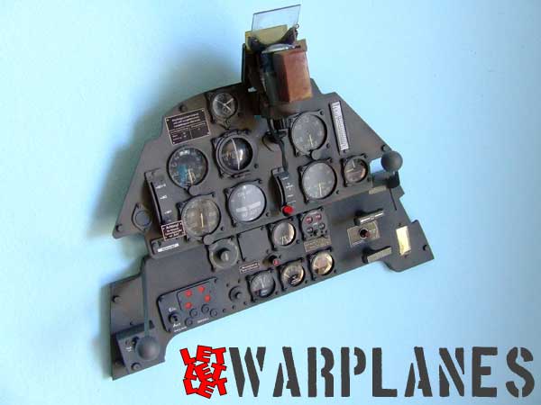 Bf 109E instrument panel