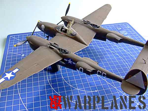 Lockheed P-38 Lightning completed kit