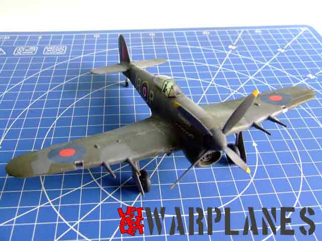 Hawker Typhoon completed kit