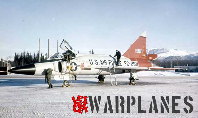 713 FIS at Alaska was the first unit to deploy F-102 in this area. It have some stencils details changed.