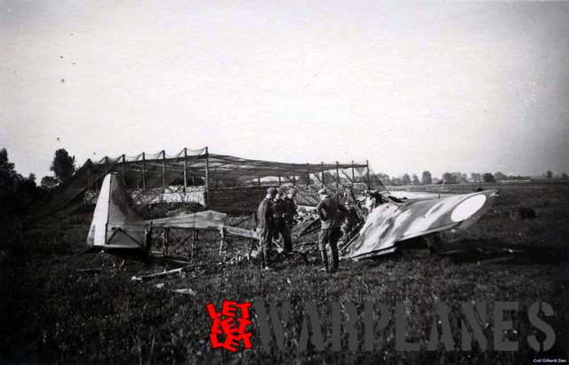 Ms 406 C1 N° 603 from 3°escadrille GC II/2 abamndoned at Chissey-sur-Loue. (Daniel Gilberti)