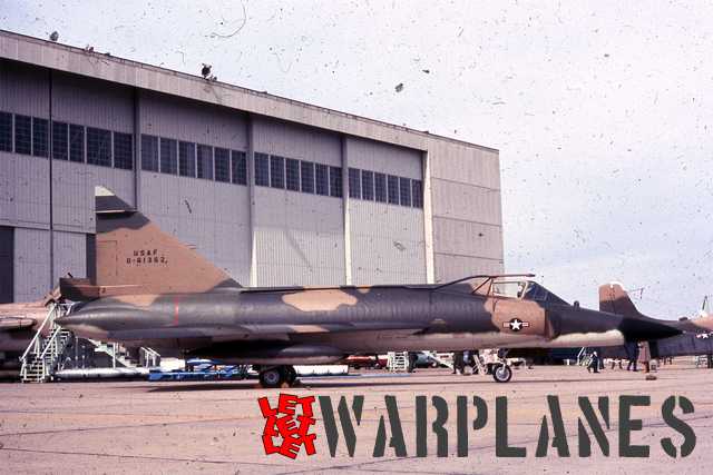 Convair F-102A, 56-1362 equiped with in flight refueling probe. Limited number of machines received this equipment upgrade but as well this rapidly deteriorate flying performance, they were removed later.