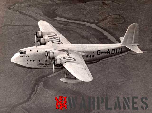 Short Sunderland The Flying Porcupine Let Let Let Warplanes