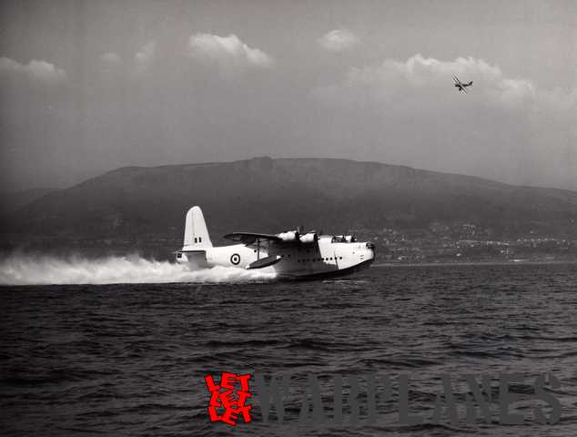 Sunderland Mk. III ML778 during a start.