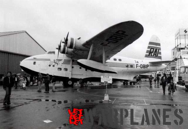 Sandringham F-OBIP at Le Bourget (1981).