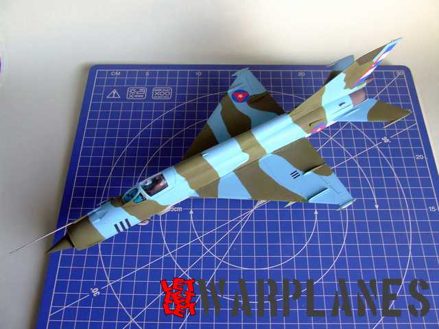 Eduard Kit of MiG-21R in 1/48 scale