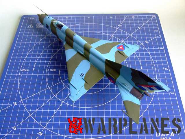 Eduard Kit of MiG-21R in 1/48 scale
