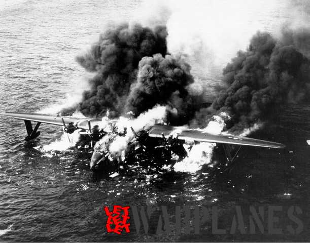 The sad end of ´Marshall Mars´ on 5 May 1950 when it burned out and sank after an engine fire.