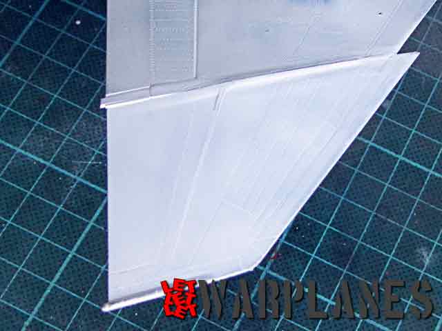 Mr. Finishing Surfacer Black on F-4 wing