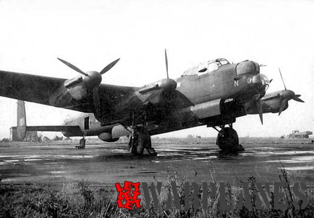 A Pathfinder Lancaster fitted with H2S ground mapping radar