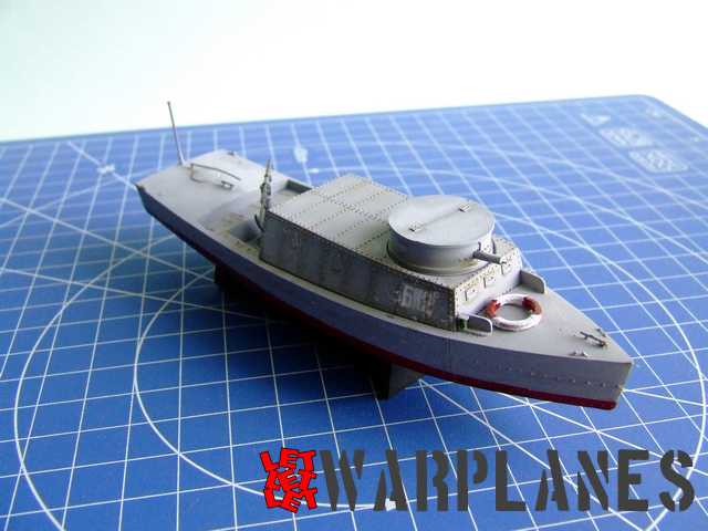 BK-2 patrol boat resin kit