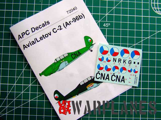 APC decals for Avia C.2 1/72
