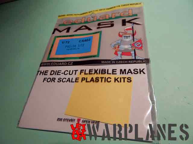 Edaurd’s masks for Revell 1/72 F4U-1D Corsair