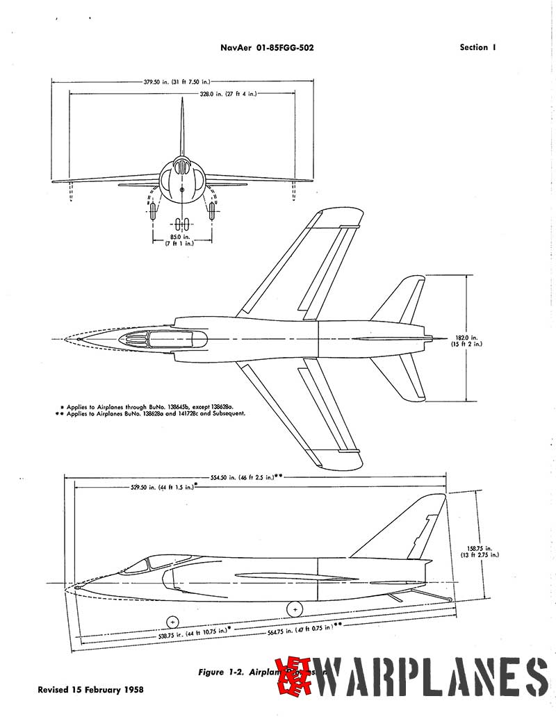 F11F general arrangement