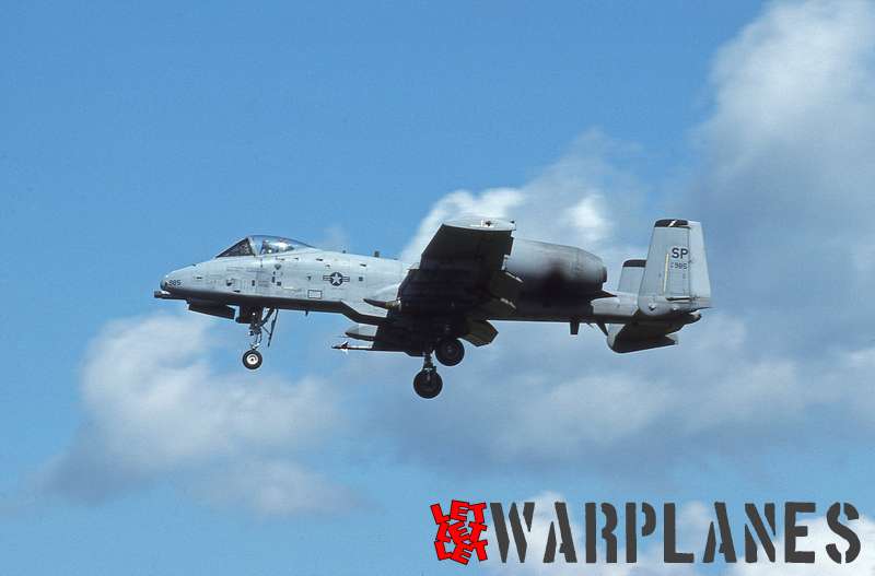 Fairchild A-10A Thunderbolt II no. 81-0985 (Nico Braas collection)