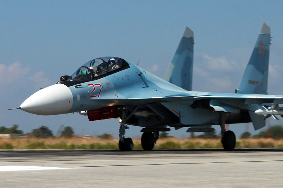 Sukhoi Su-30SM  (credit  Russian Ministry of Defence)