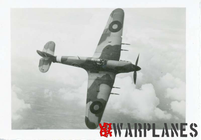 Hurricane Mk.II in flight