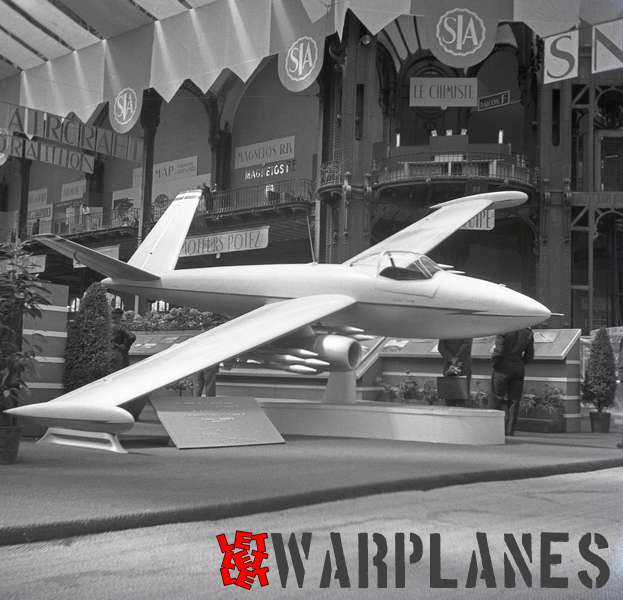 Photo 12. Fouga Lutin Mock-up Aerosalon Paris 1951