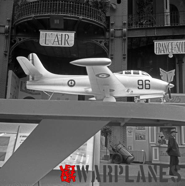 Photo 2. Bréguet Br.960 Vulture model, Aerosalon Paris 1951