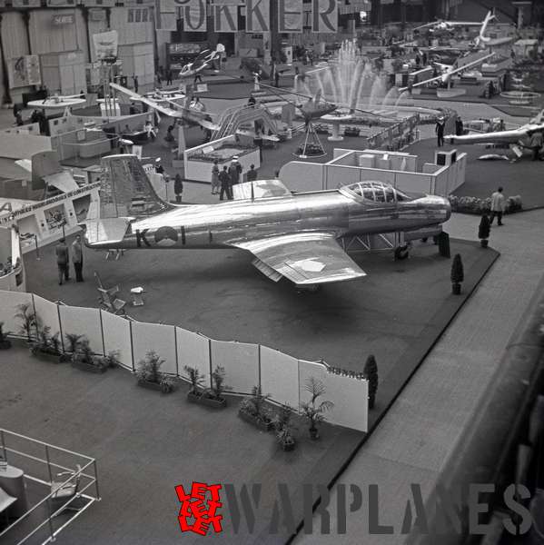 Photo 5. Fokker S.14 Machtrainer K-1 Aerosalon Paris 1951