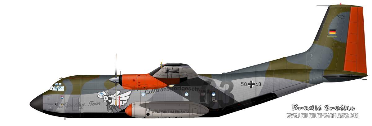 C-160 Retro Burnmel port side view