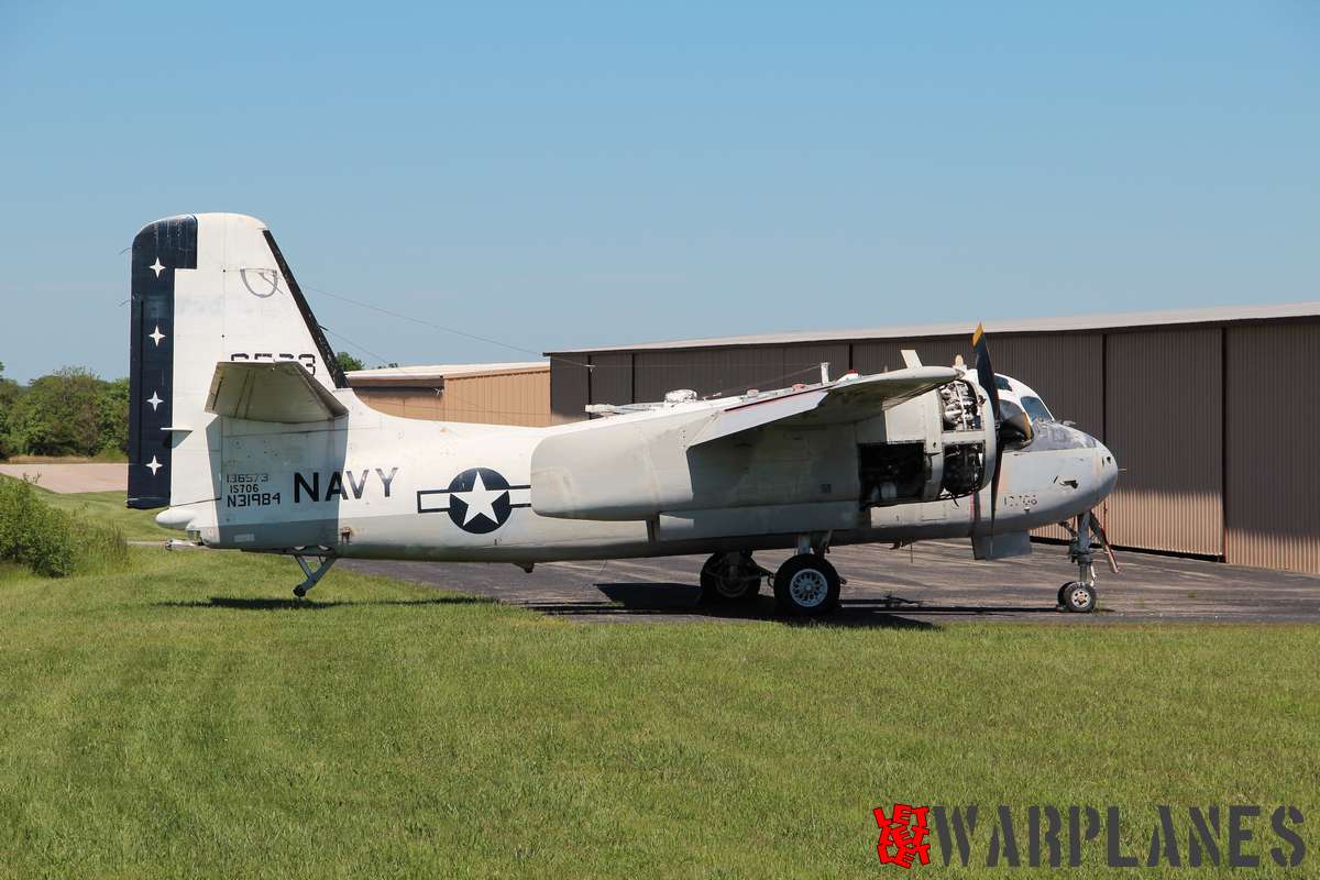 Grumman US-2B, BuNo 136537, at Rolla-Vichy Airport in May 2013