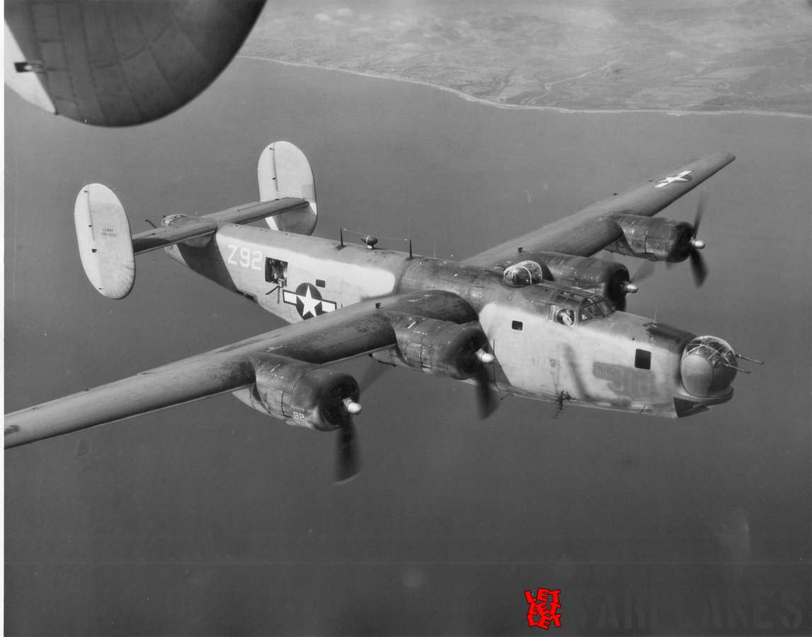 PB4Y-1 in flight, machine proven efficient in its role and drawn path to all future Maritime control aircrafts. Photo- Tom Doll