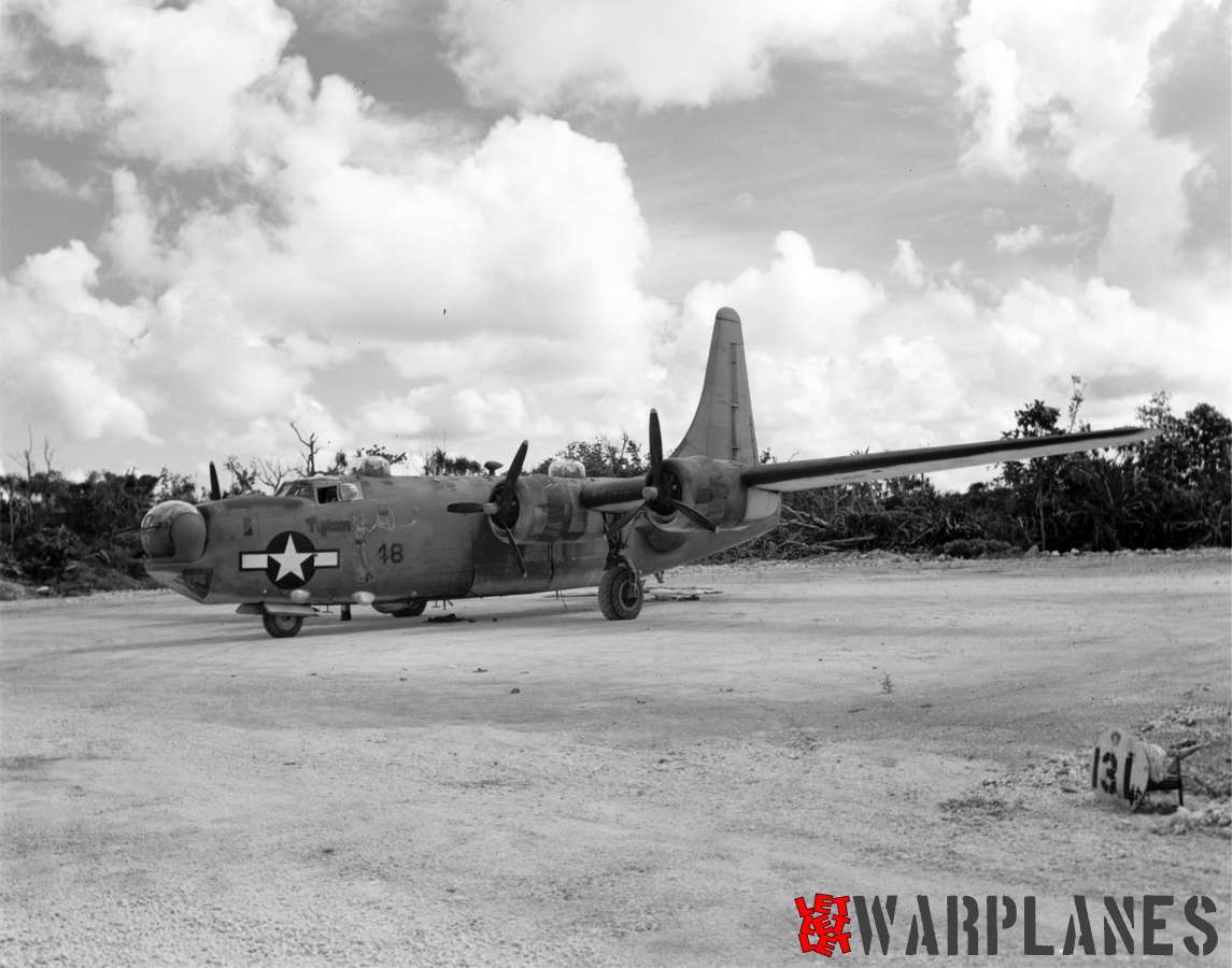Consolidated PB4Y-2, BuNo 59548 ‘Typhoon’, Guam, August 1945.