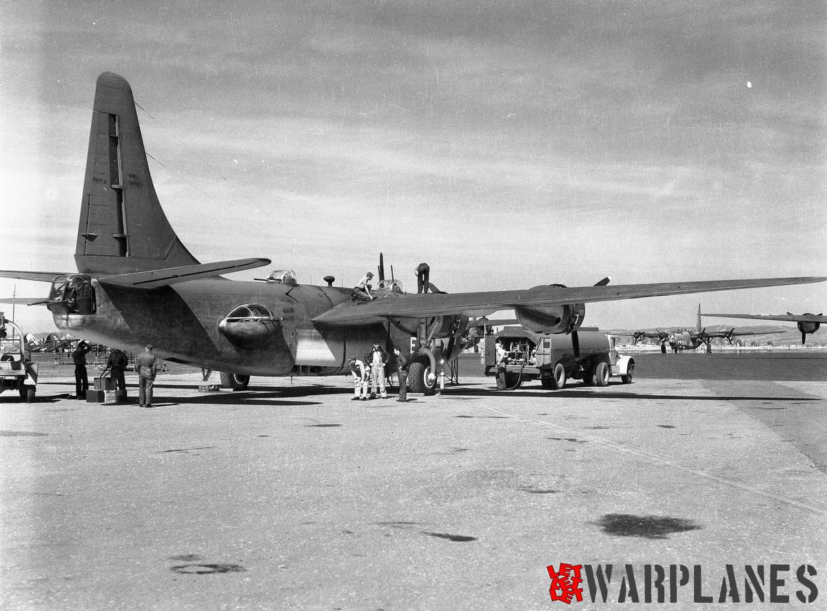 Consolidated PB4Y-2, BuNo 59765, at Camp Kearney, 1945.