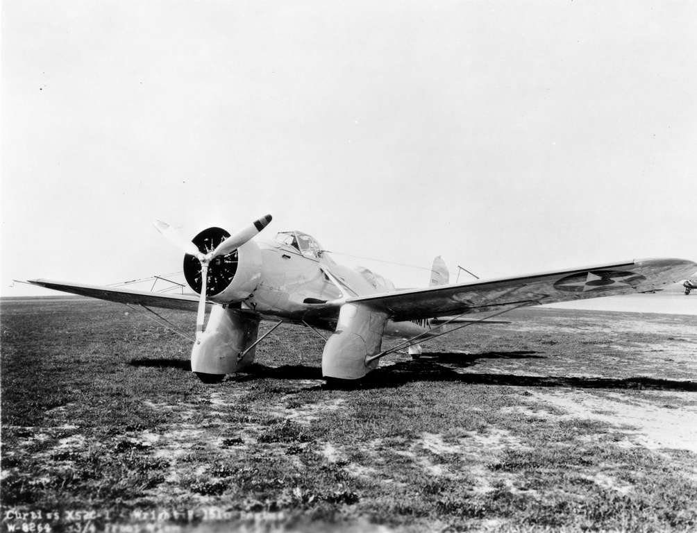 Curtiss XS2C-1 , BuNo. 9377, during testing by the U.S. Navy in 1933